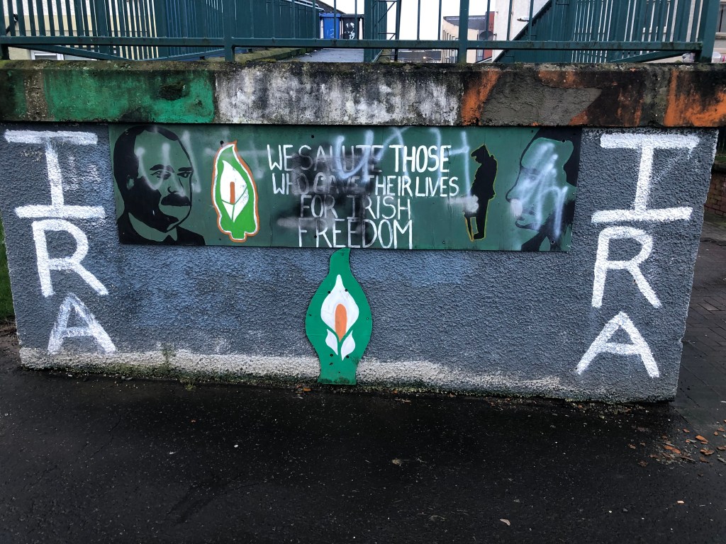 Politics are still very raw on the Bogside.